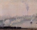rouen effet brouillard 1898 Camille Pissarro